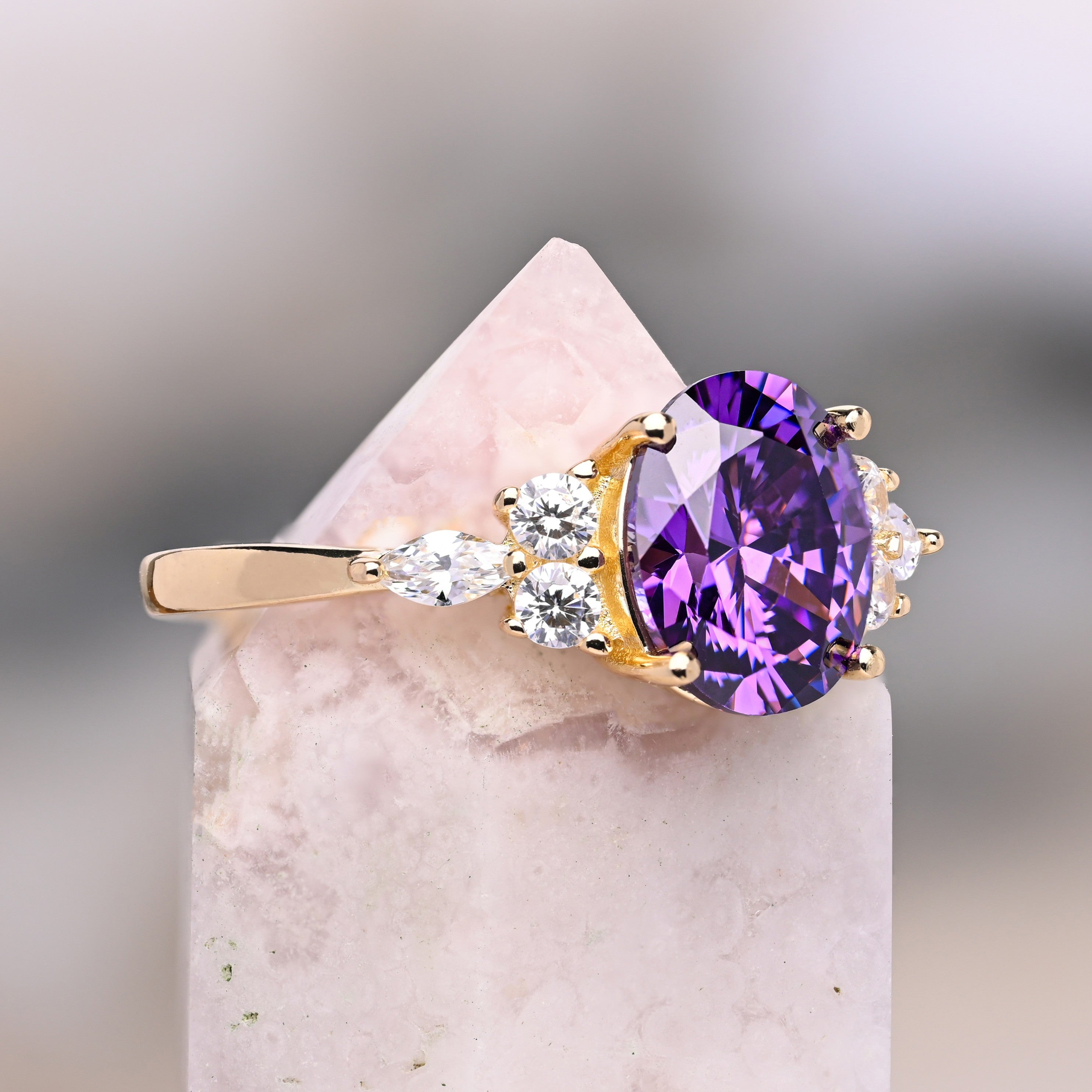 Amethyst - Ringe für Damen