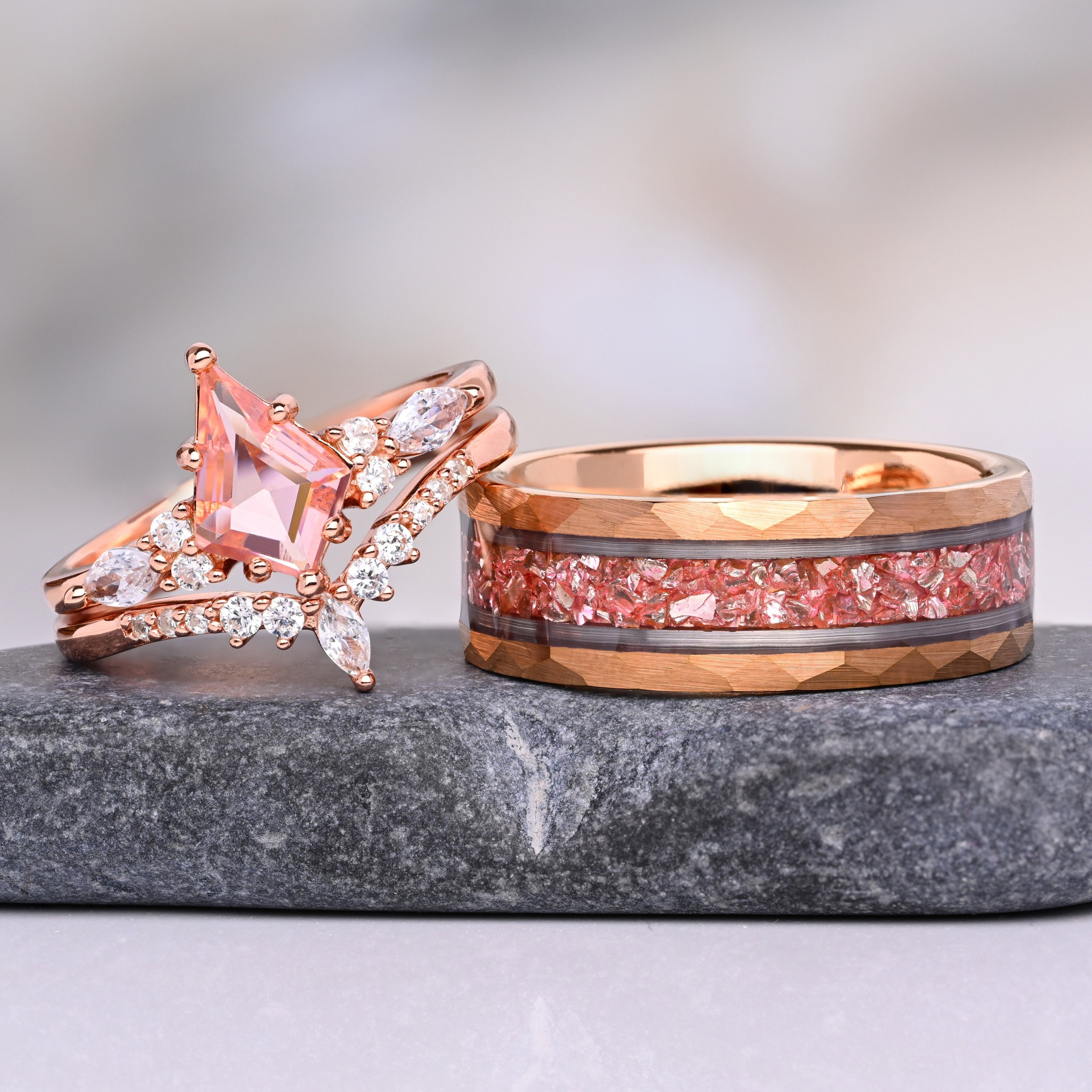 Blush Horizon - Ringe für Damen