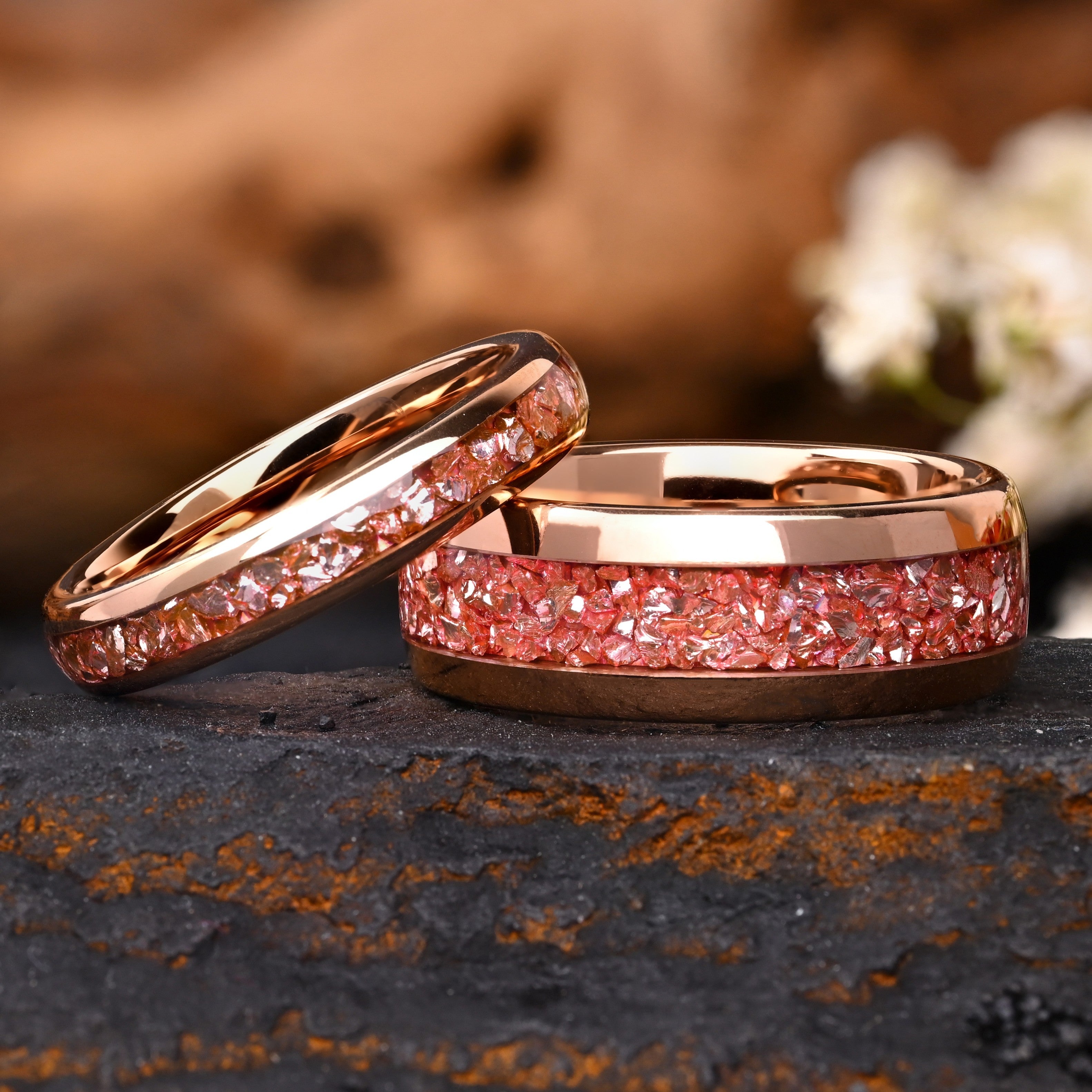 Blush Horizon - Ringe Set