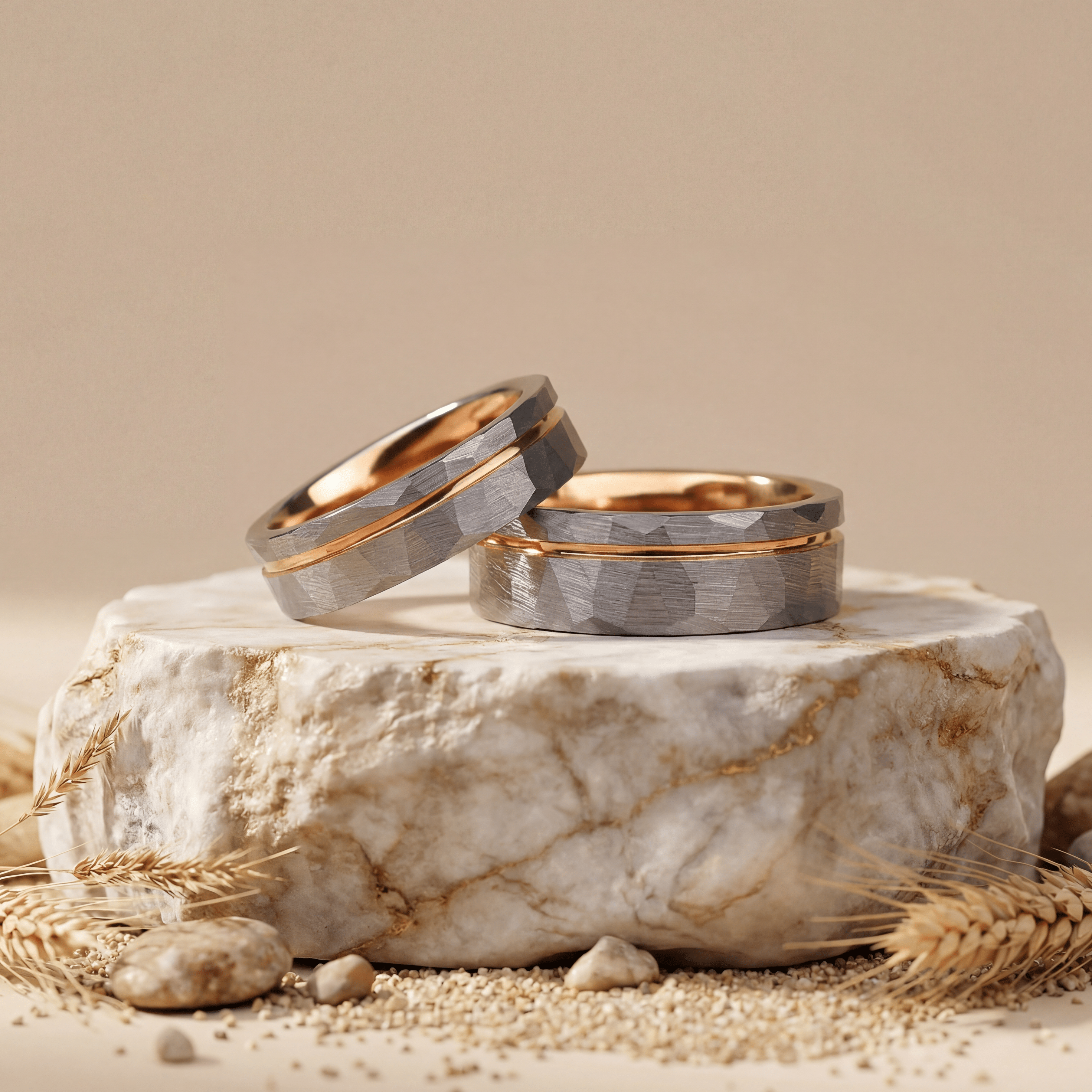 CEO - Silber Ringe Set