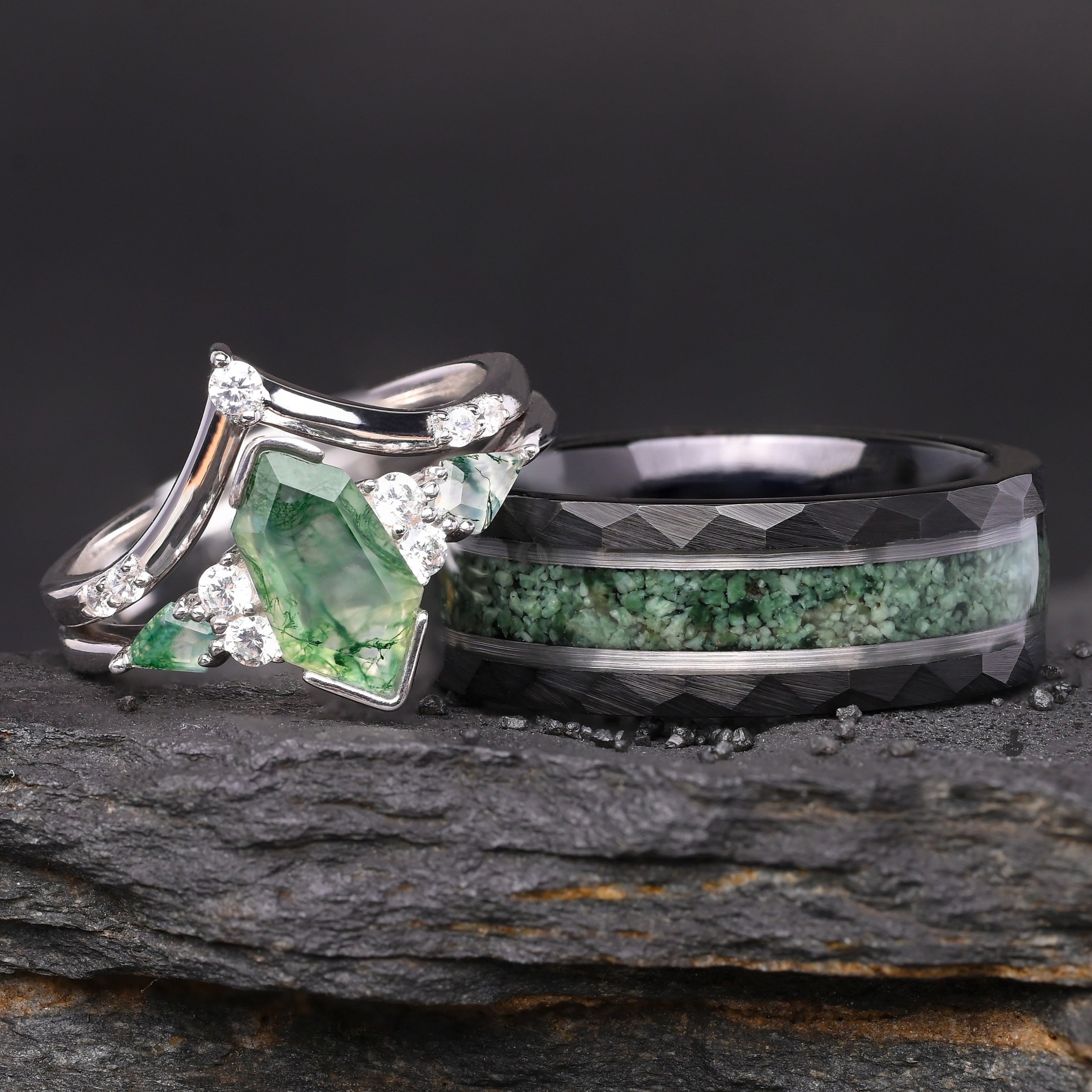 Evermoss - Ringe Set