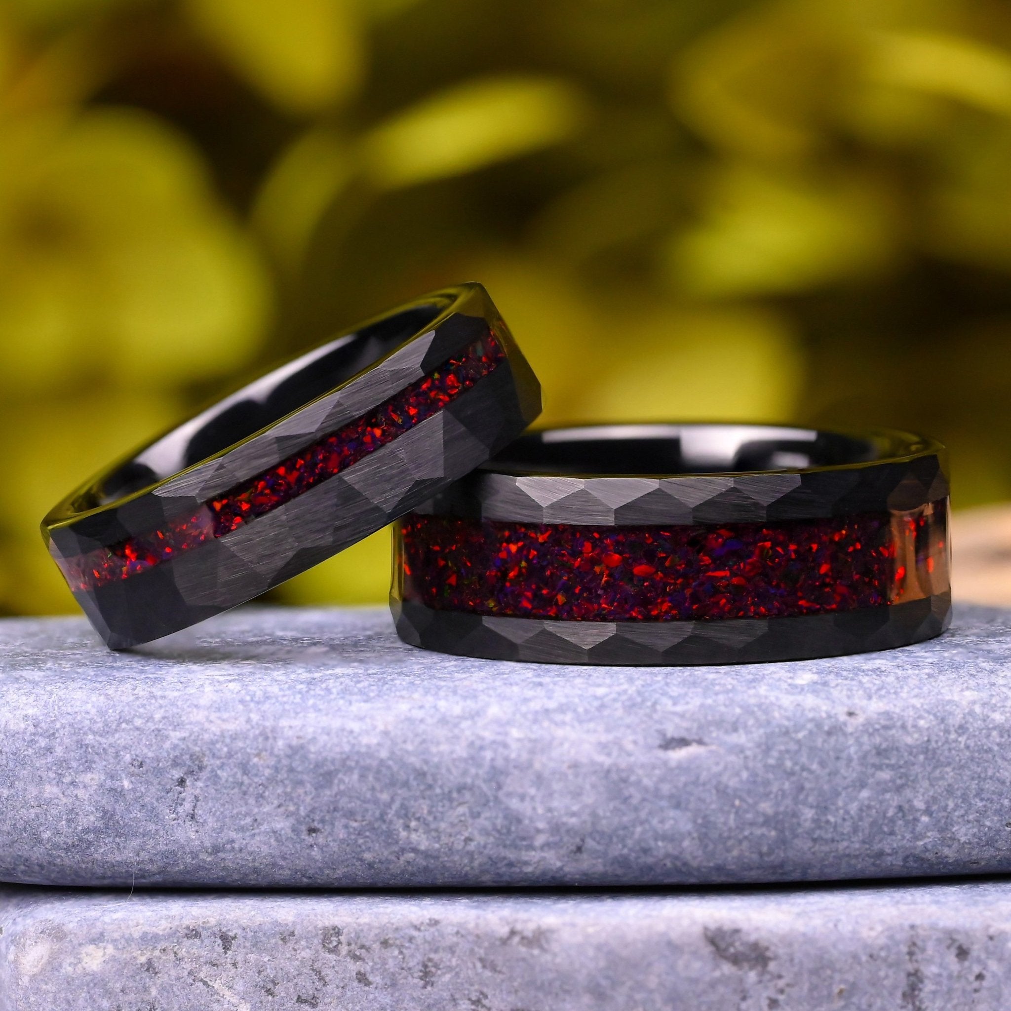 Flamme - Ringe Set