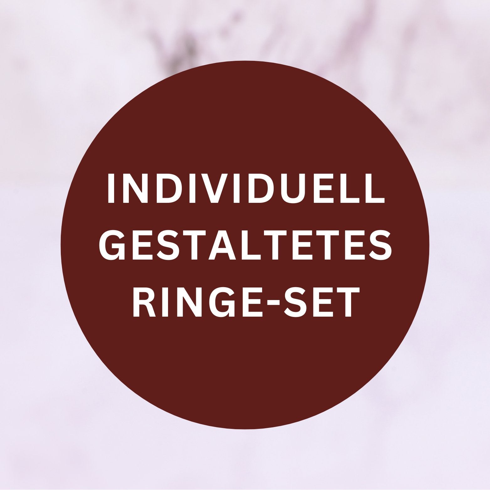 Individuelle Ringe Set Für Martin