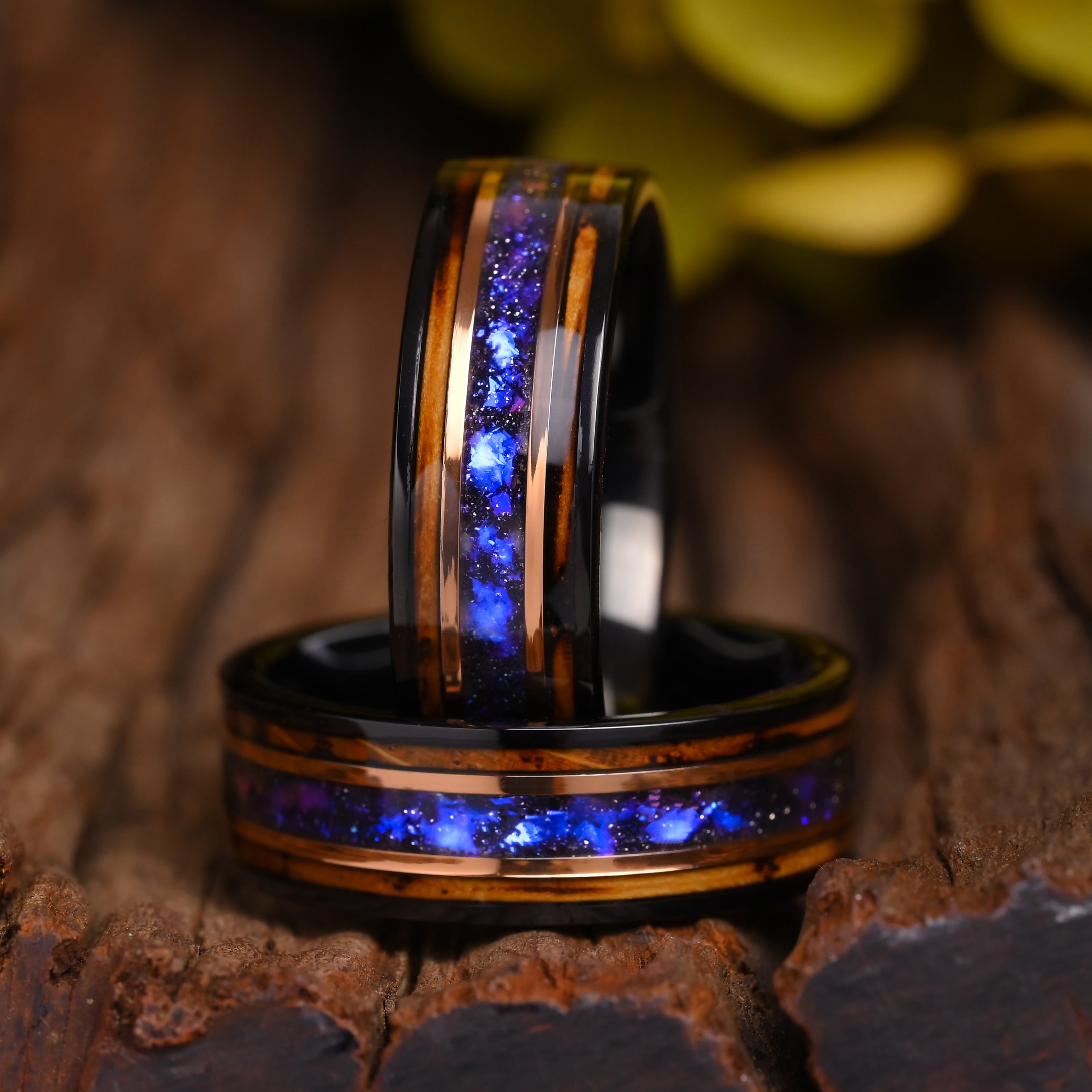 Khronom - Ringe Fur Herren - Wolfram Ring - Jubiläumsring – Ehering - Monetto Ringe