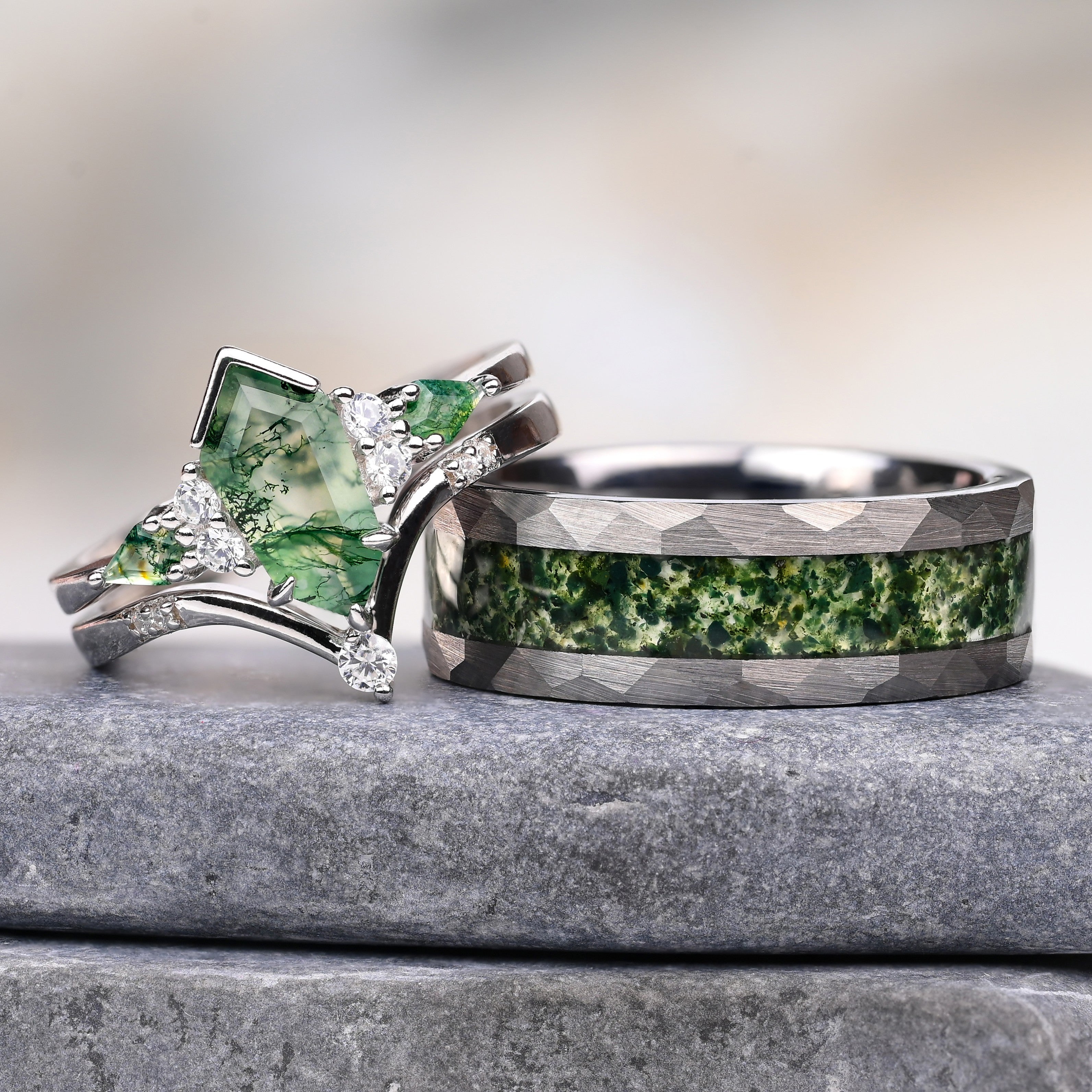 Moos - Ringe für Damen