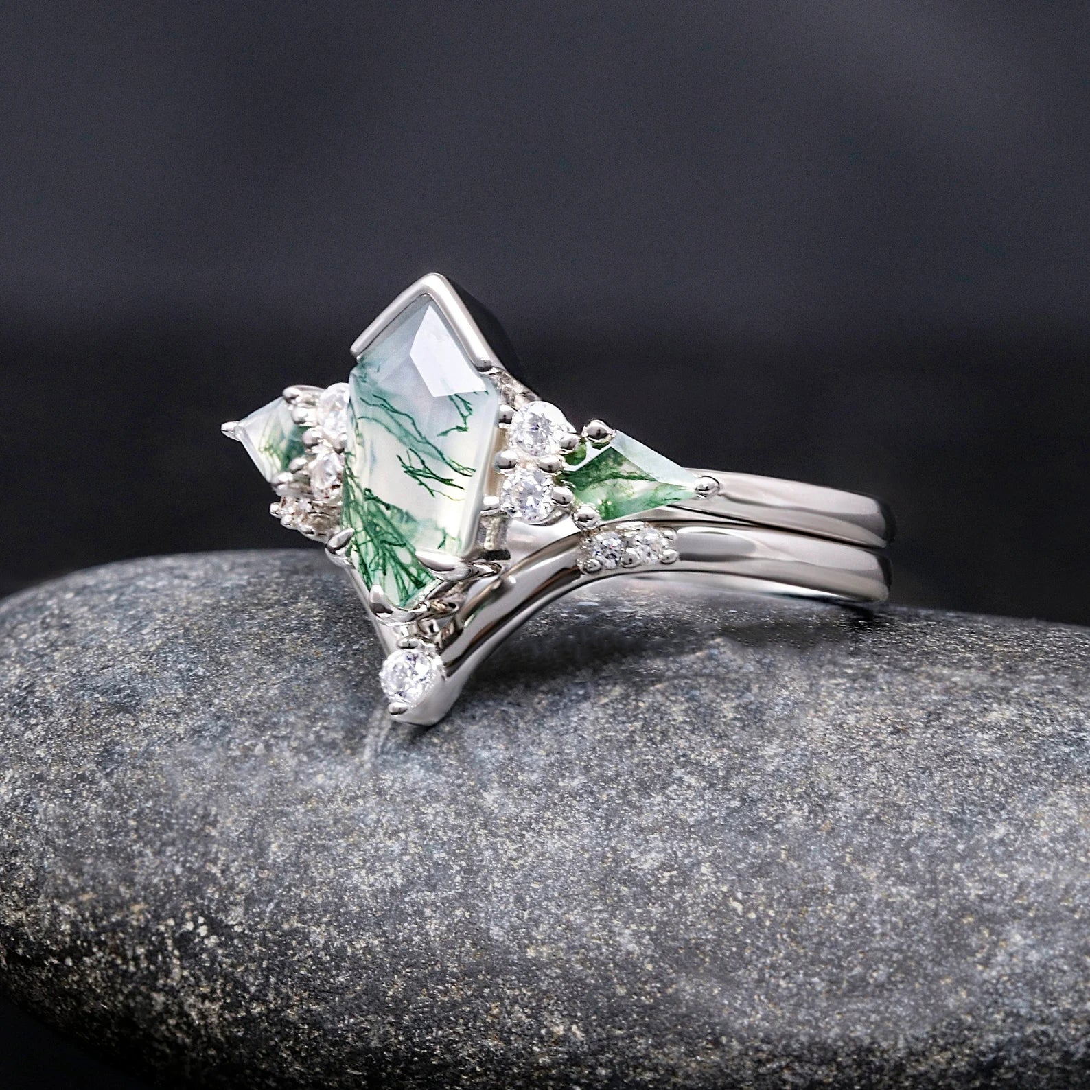 Moos - Ringe für Damen