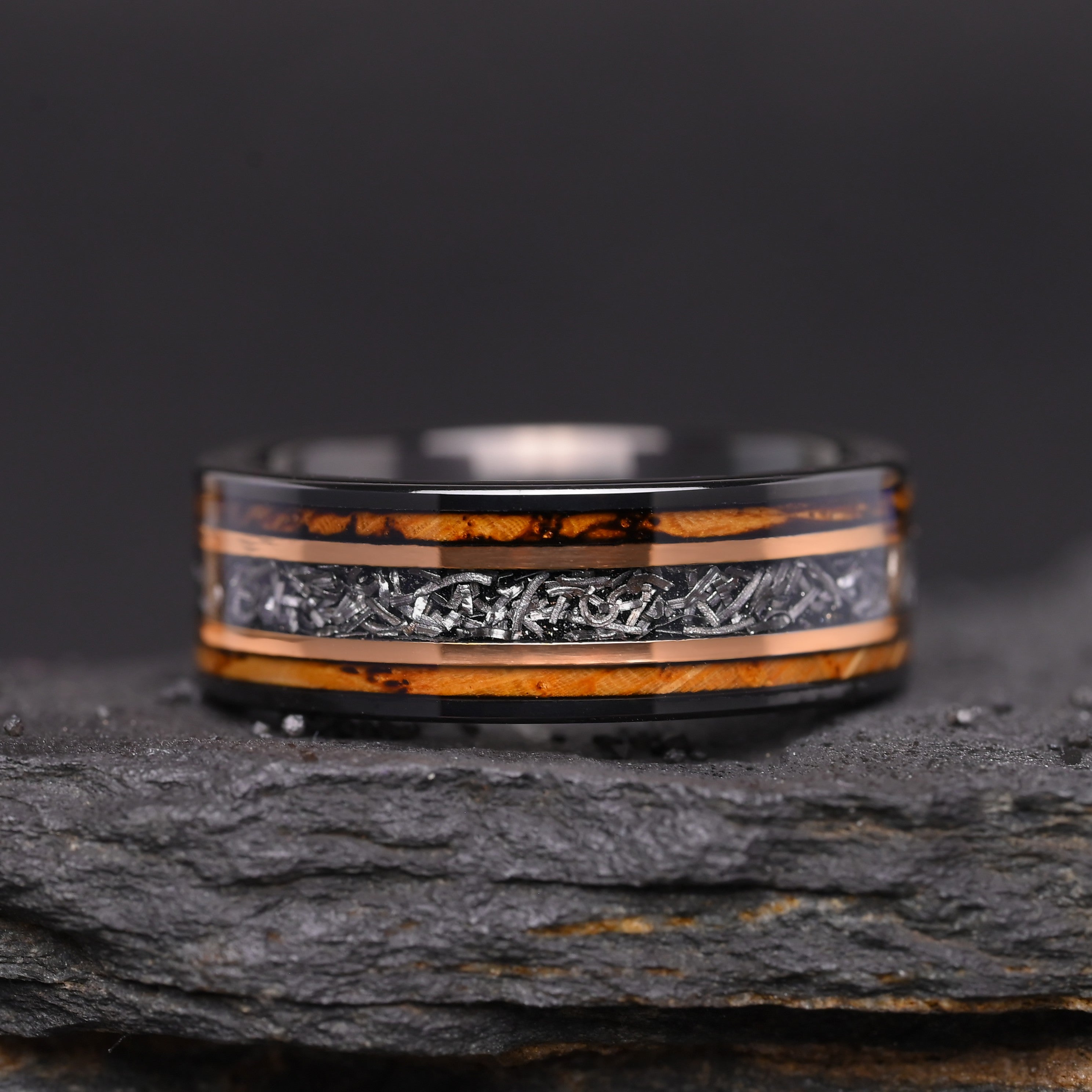 Sternholz - Ringe Set