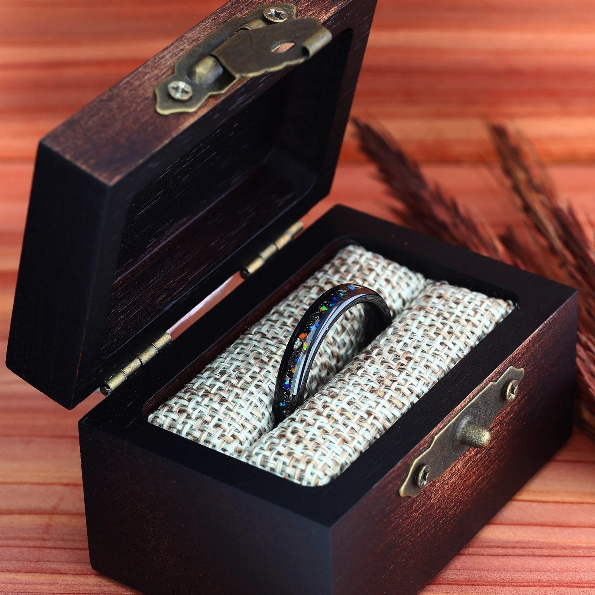 Komet - Ringe Set - WOLFRAM - Monetto Ringe