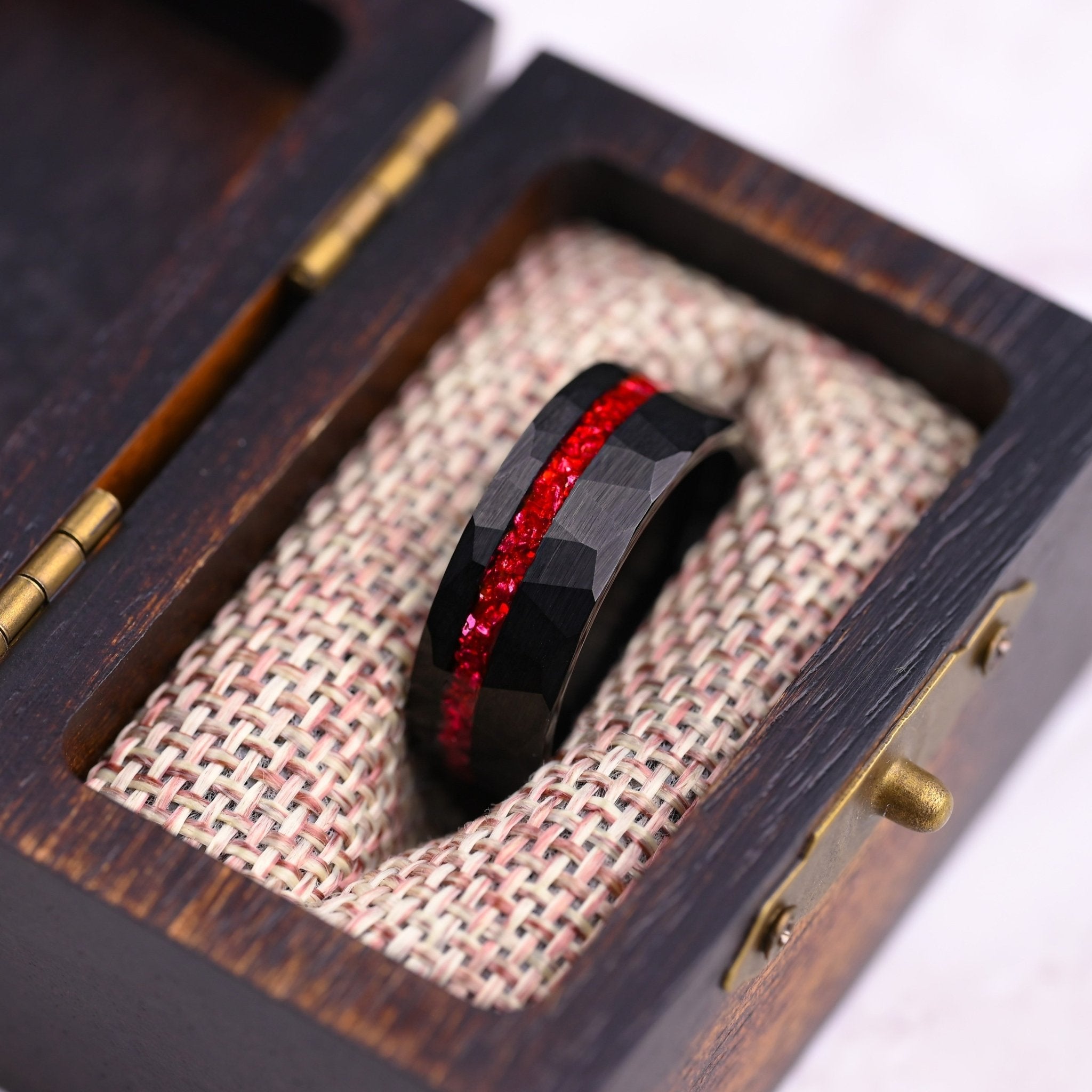 Rubin - Passende Ringe Set - WOLFRAM - Monetto Ringe