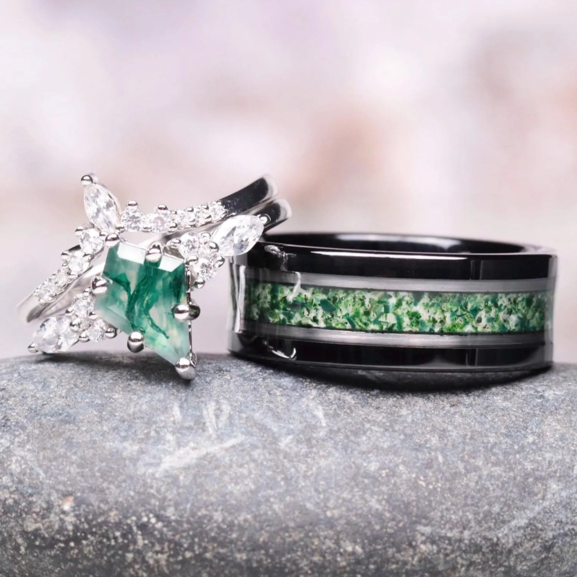 Verdant Vow of Elysia - Ringe Set