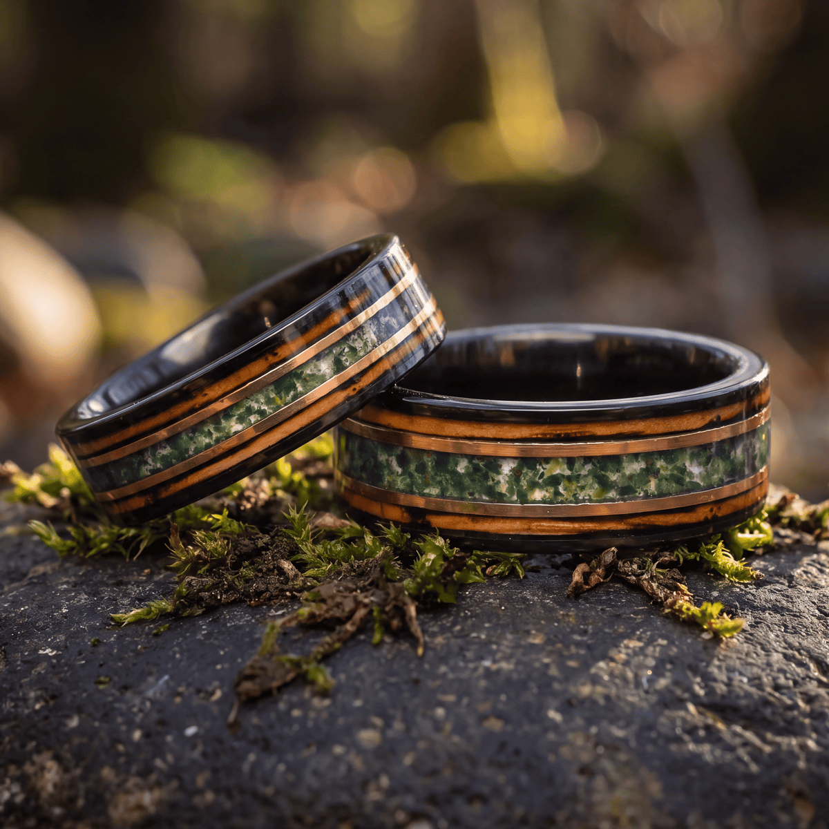 Waldgold - Ringe Set