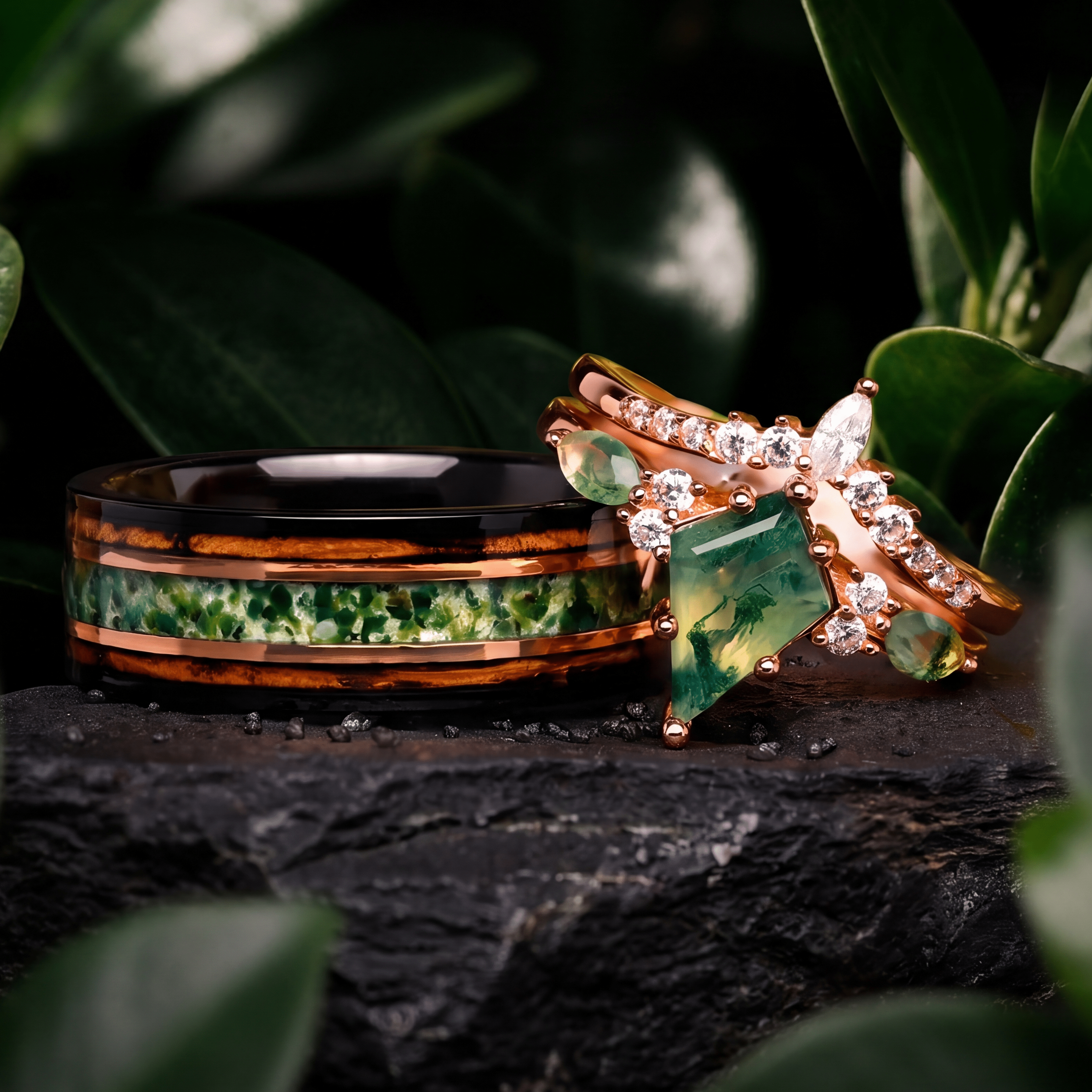 Waldtraum - Ringe Set