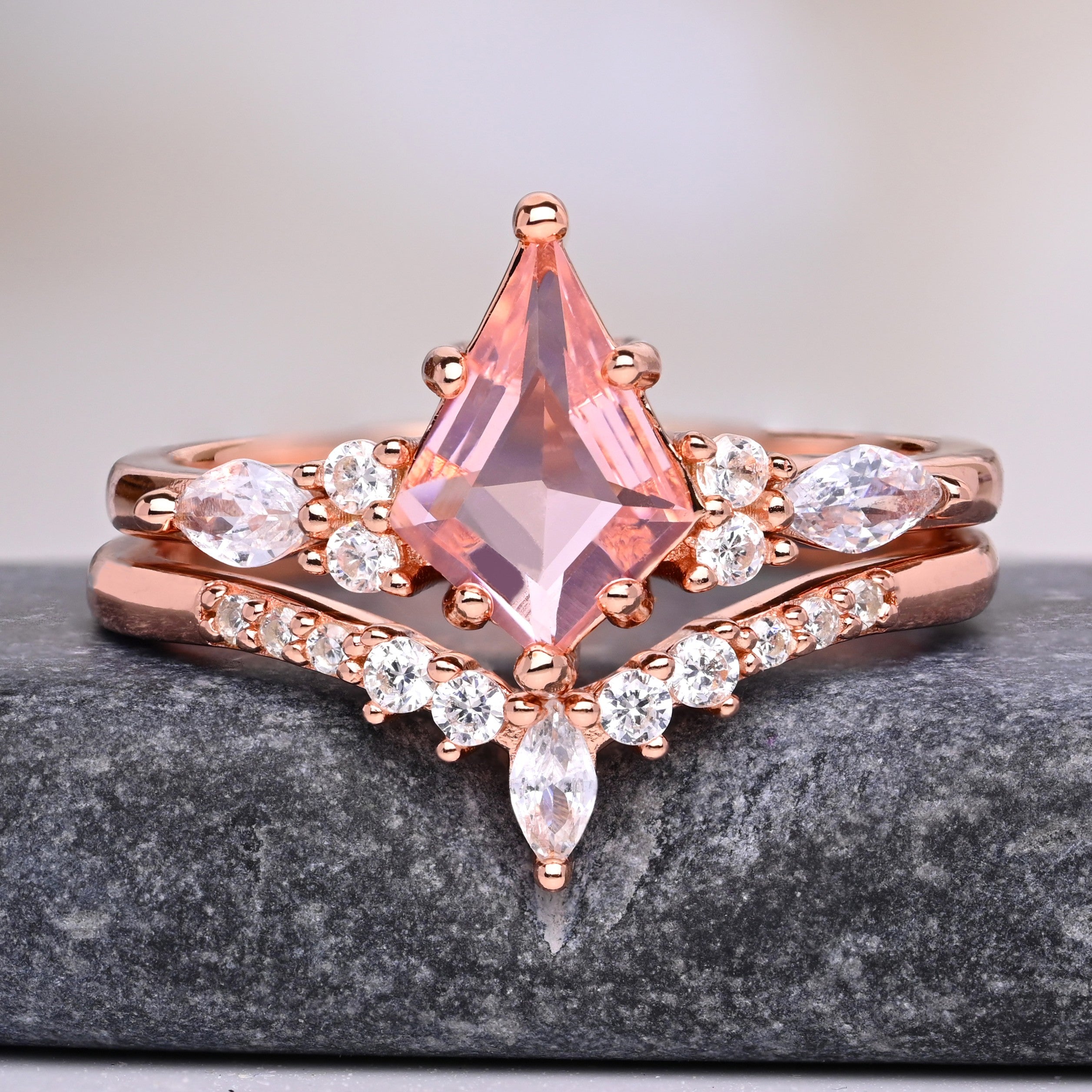 Blush Horizon - Ringe für Damen