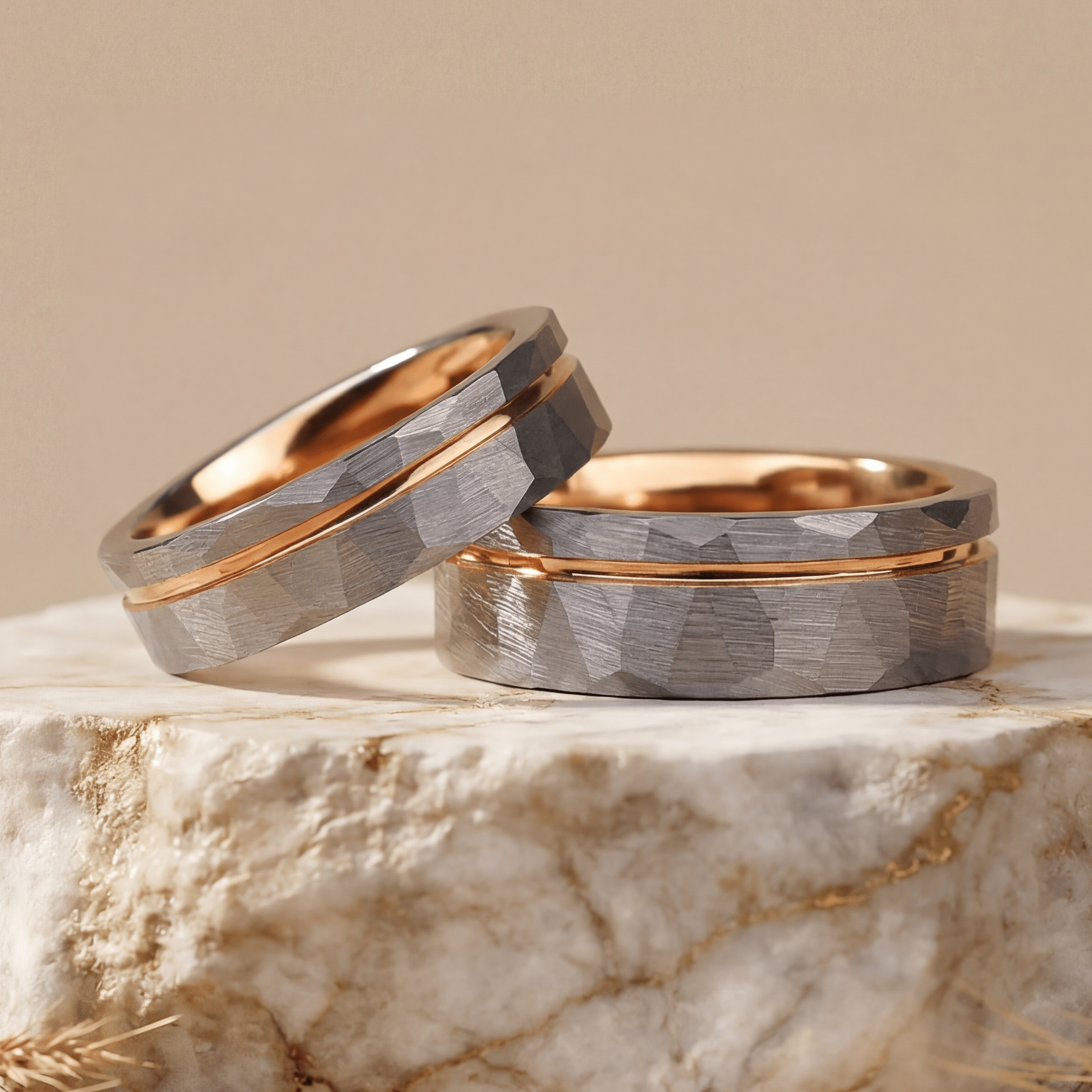 CEO - Silber Ringe Set