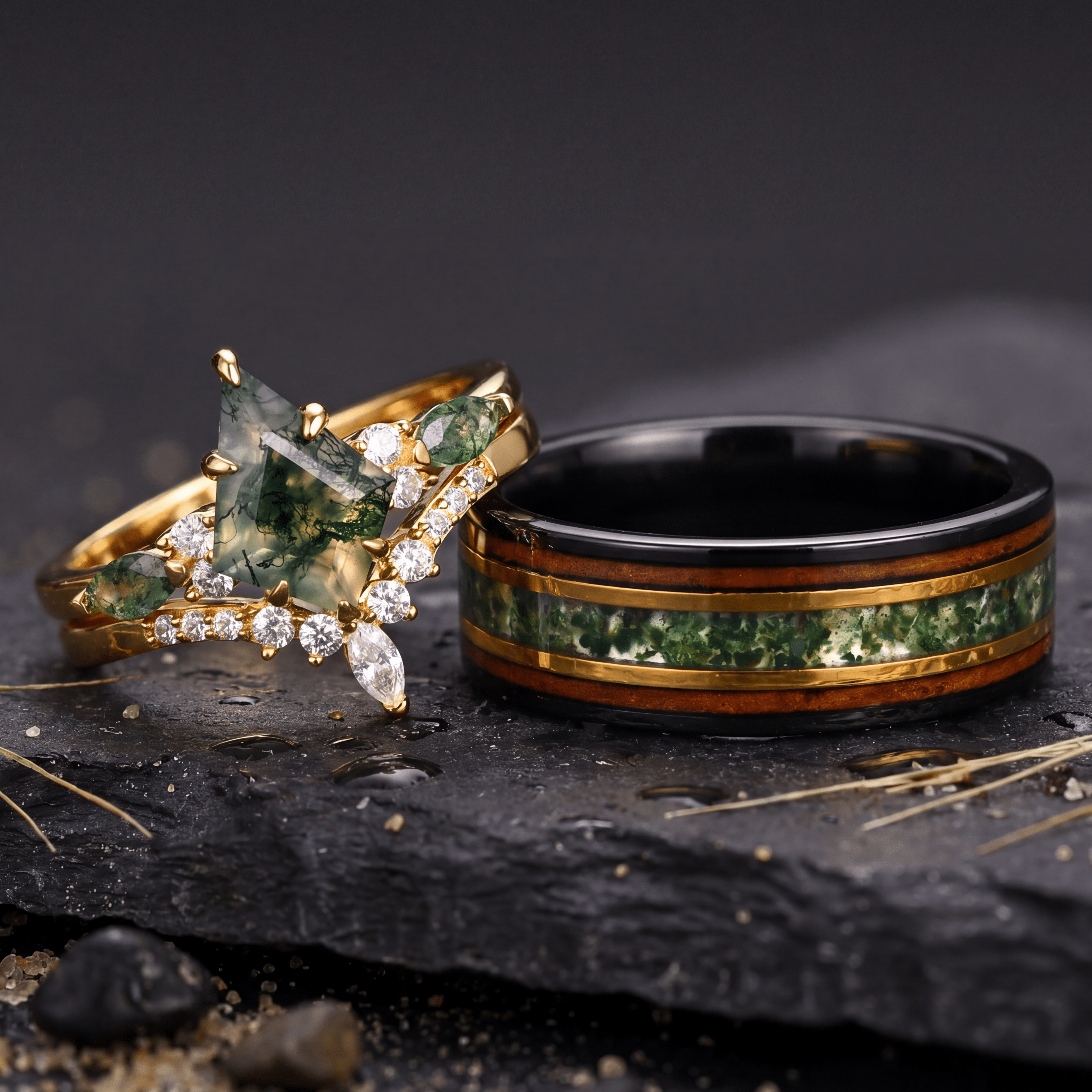 Goldtraum - Ringe Set