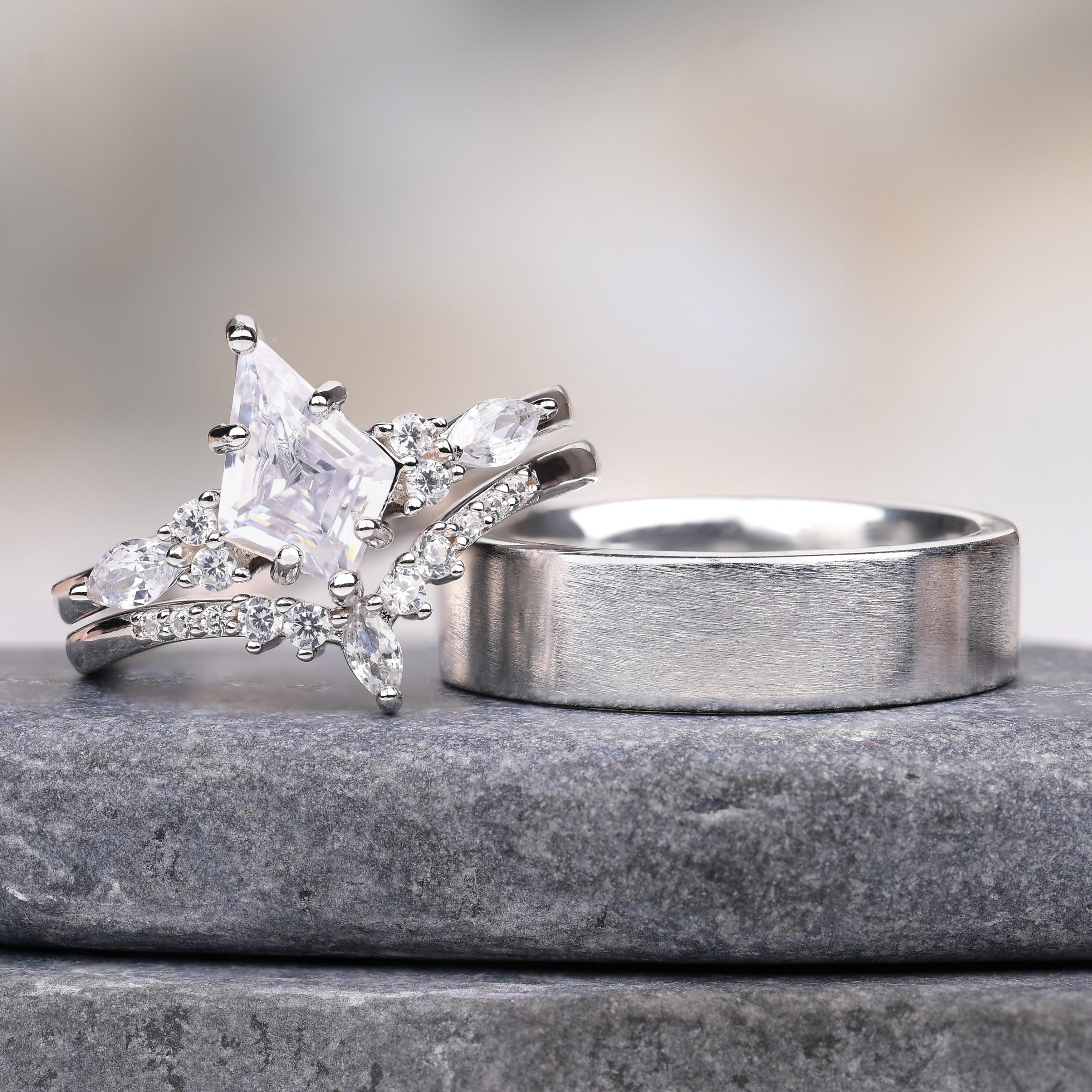 Himmlisch Gebunden - Ringe Set