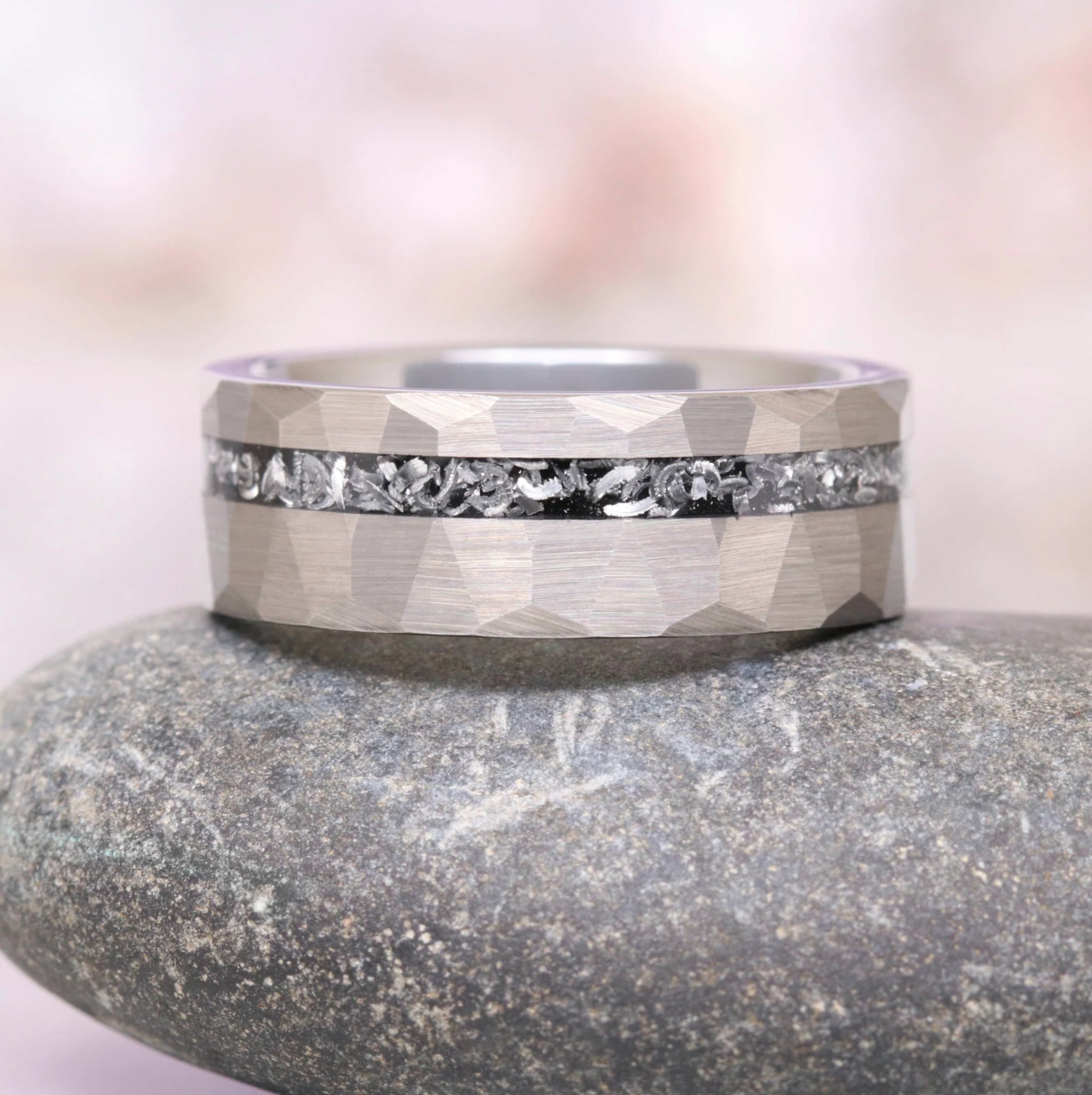 Prisma - Ringe Set - WOLFRAM / STERLING SILBER - Monetto Ringe