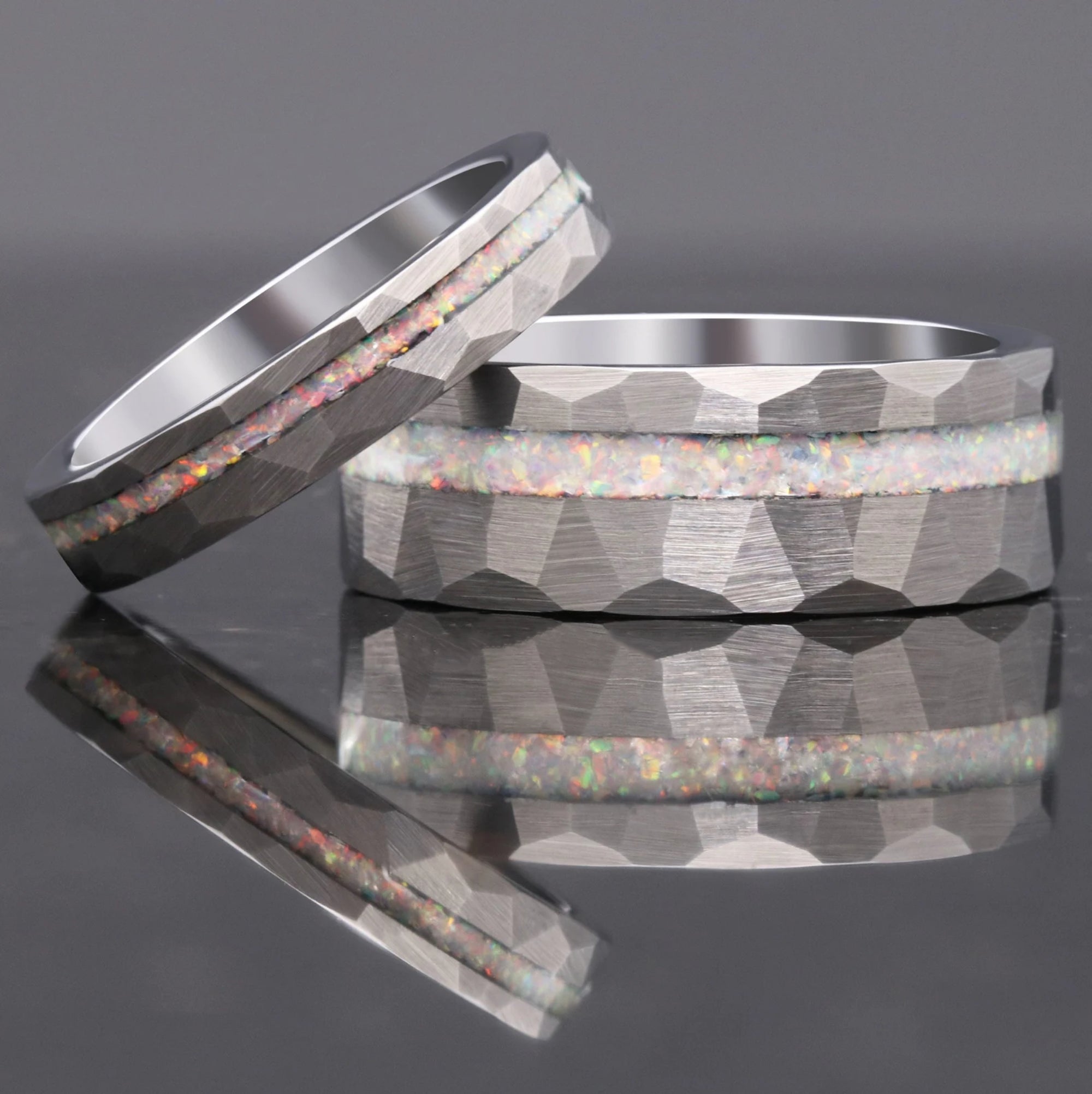 Ausstrahlung - Ringe Set - WOLFRAM - Monetto Ringe